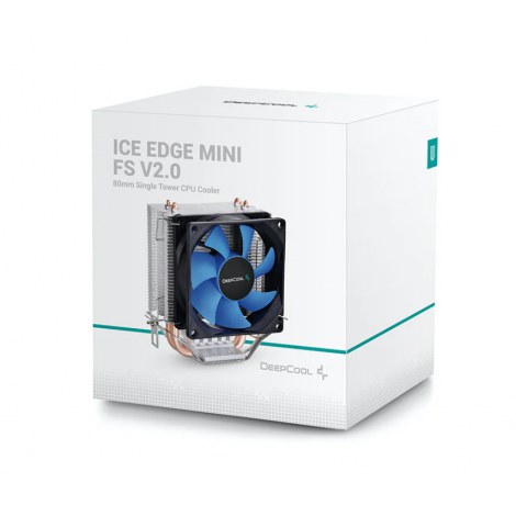 Deepcool ""Ice Edge Mini FS"" universal cooler, 2 heatpipes, Intel Socket LGA1156 /1155/ 775 and AMD Socket FM1/AM3+/AM3/AM2+/A - 9